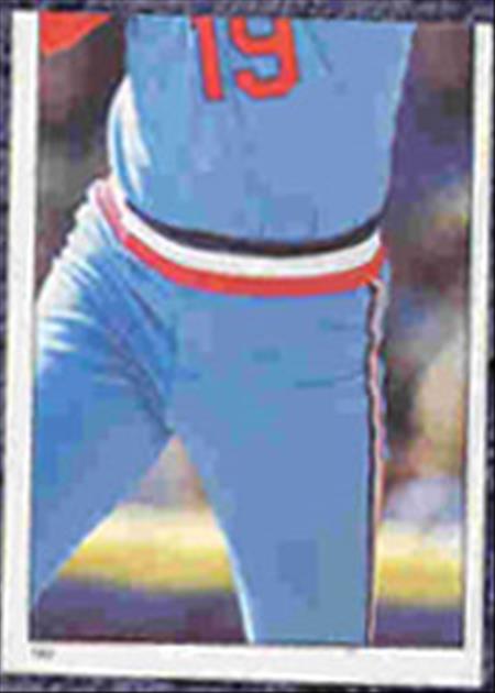 1983 Topps Baseball Stickers     190     Dane Iorg WS